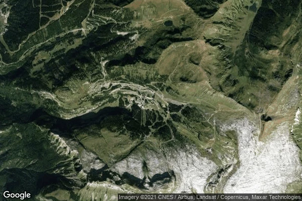 Vue aérienne de Flaine