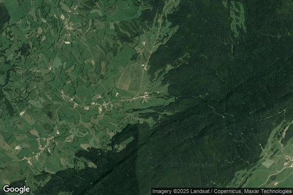 Vue aérienne de Haute Joux