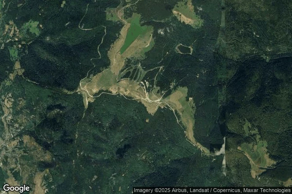 Vue aérienne de Le Markstein