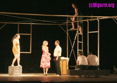 06/06/08 : Un tramway nommé désir par le théâtre de l'Or Bleu/ Stéphane Boularand (c)Bigorre.org
