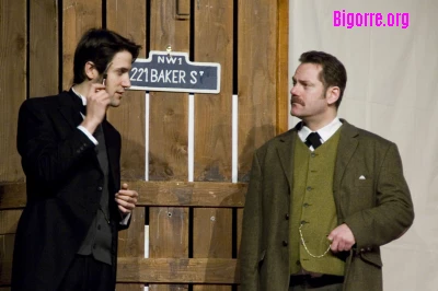 Sherlock Holmes on stage