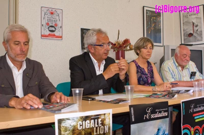 Présentation de la programme de l'Abbaye de L'escaladieu/ Stéphane Boularand (c)Bigorre.org