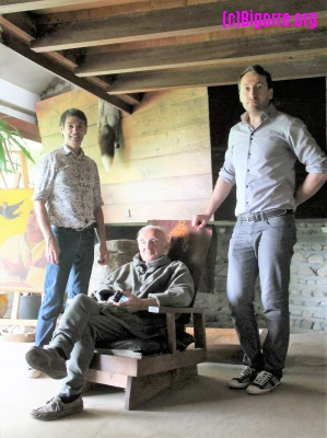 Didier Sabarros et Jocelyn Lermé avec Edmond Lay/ Stéphane Boularand (c)Bigorre.org