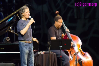 Chick Corea et Stanley Clarke à Jazz In Marciac/ Stéphane Boularand (c)Bigorre.org