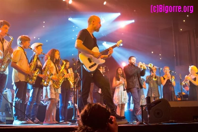 Ibrahim Maalouf à Jazz in Marciac/ Stéphane Boularand (c)Bigorre.org