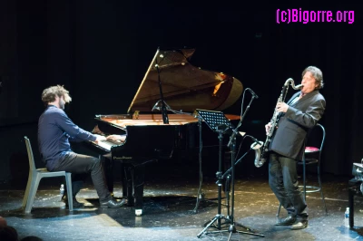 09/12/16 : Louis Scalvis et Bejamin Moussay à Tarbes/ Stéphane Boularand (c)Bigorre.org