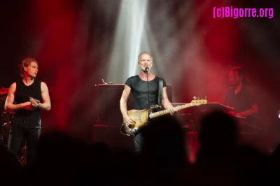 Sting en ouverture de Jazz In Marciac 2019/ Stéphane Boularand (c)Bigorre.org