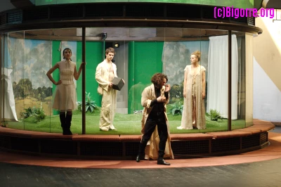La double inconstance de Marivaux mise en scène de Galin Stoev au Parvis/ Stéphane Boularand (c)Bigorre.org