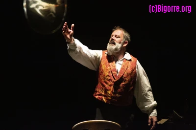 Valjean écrit et interprété par Christophe Delessart avec deux nominations aux P'tits Molières/ Stéphane Boularand (c)Bigorre.org