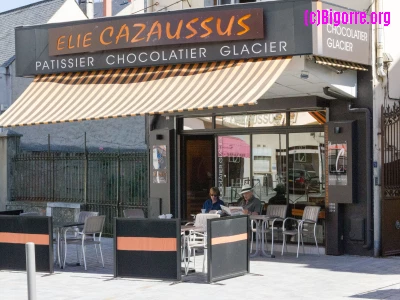La boutique du chocolatieret patissier Elie Cazaussus à Tarbes/ Stéphane Boularand (c)Bigorre.org