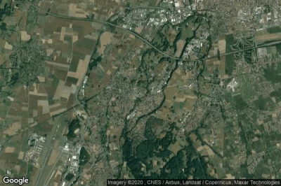 Vue aérienne de Juillan