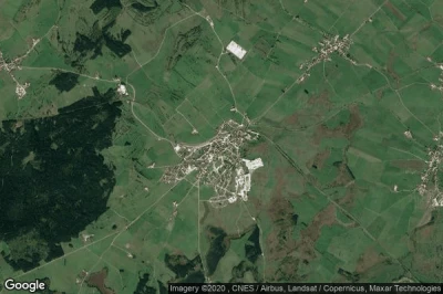 Vue aérienne de Frasne