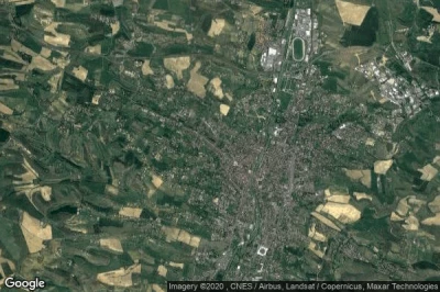 Vue aérienne de Auch