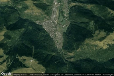 Vue aérienne de Saint-Mamet