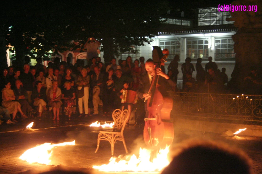 22/08/06 : A Fuego Lento en ouverture du festival de tango de Tarbes