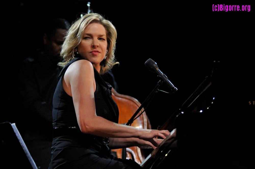 Diana Krall à Jazz In Marciac en 2010   