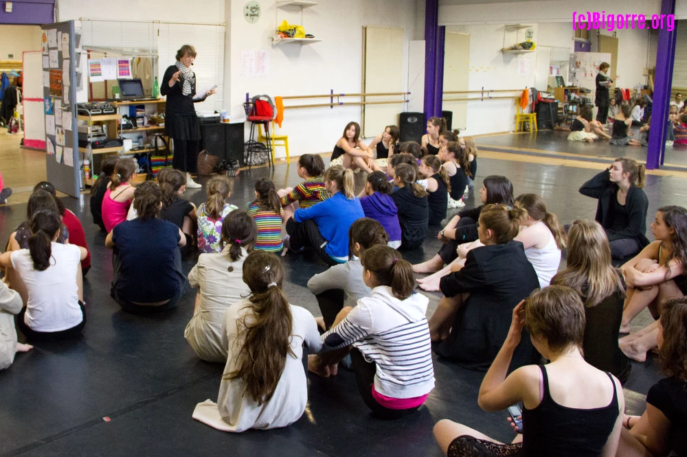16/01/10 : Répétition à l'école de danse Dutrey   