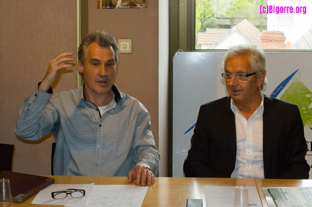 26/04/12 : Bruno Spiesser et Michel Pelieu présentent le Cid à Gavarnie   