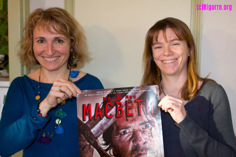 27/02/14 : Frédérique Lemaire et Cathy Rouch présentent un Macbeth en VO accessible à tous   