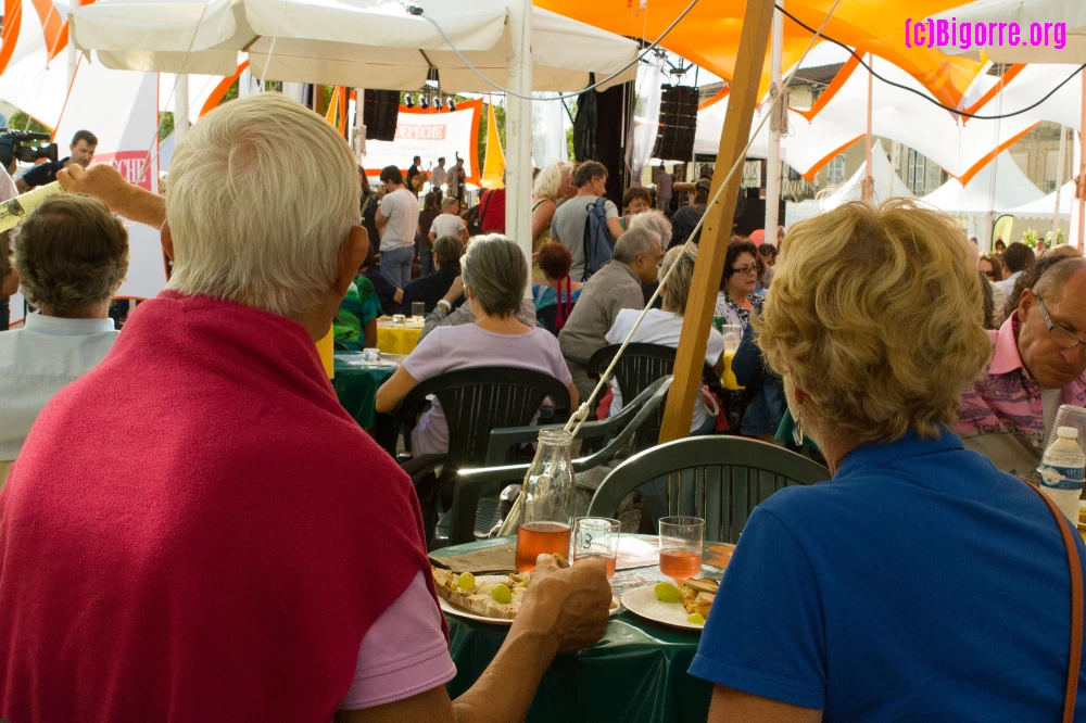 31/07/14 : Le jazz se marie avec le foie gras à Marciac   