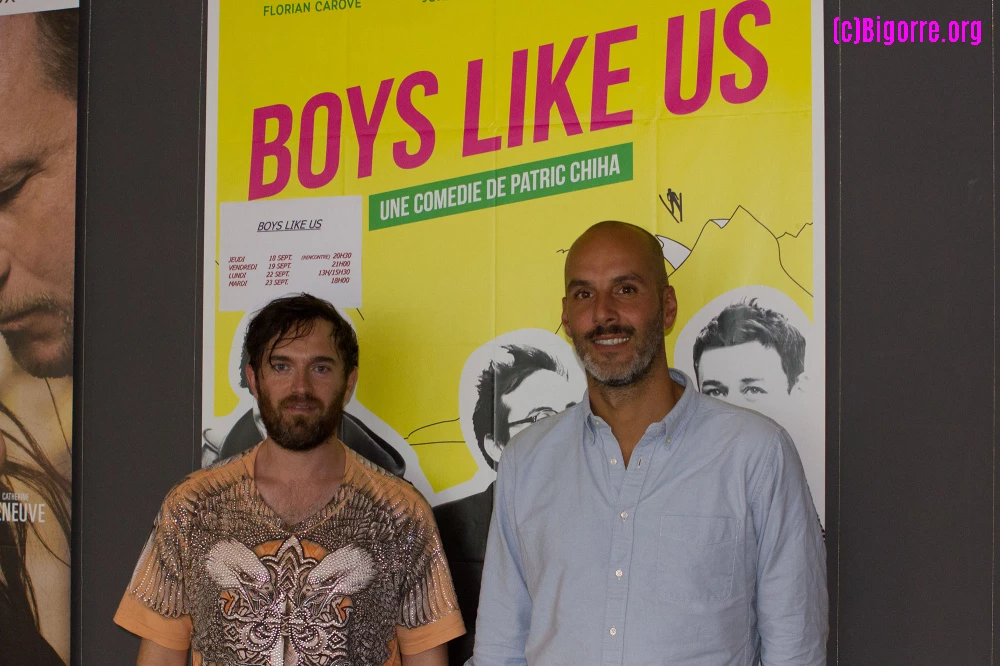 18/09/14 : Jonathan Capdevielle présente Boys like us   