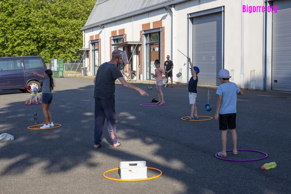 Reprise distanciée à l’école de cirque Passing