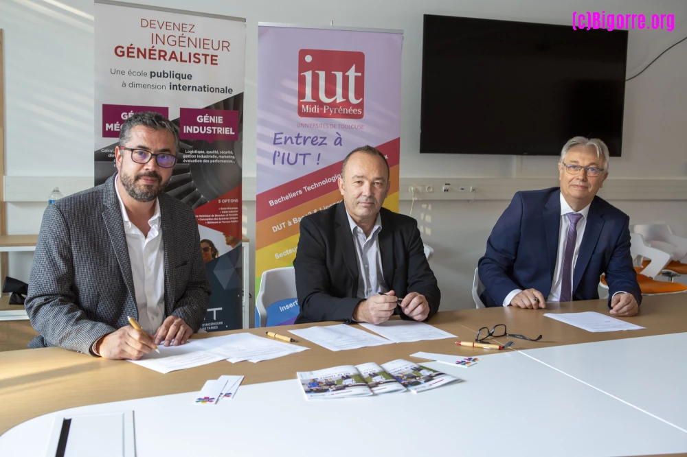 Frédéric Esquerré, Jean-Yves Fourquet et Jean-Yves Chambrin