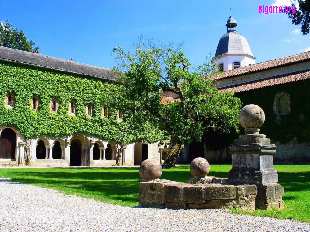 L'abbaye de l'Escaladieu à Bonnemazon