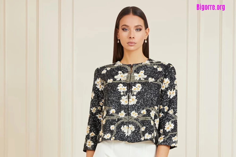 Veste à sequins marciano chez Guess