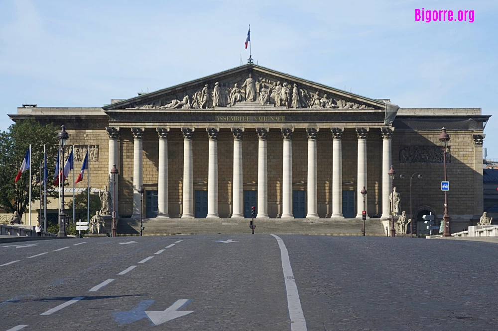 Assemblée Nationale à Paris