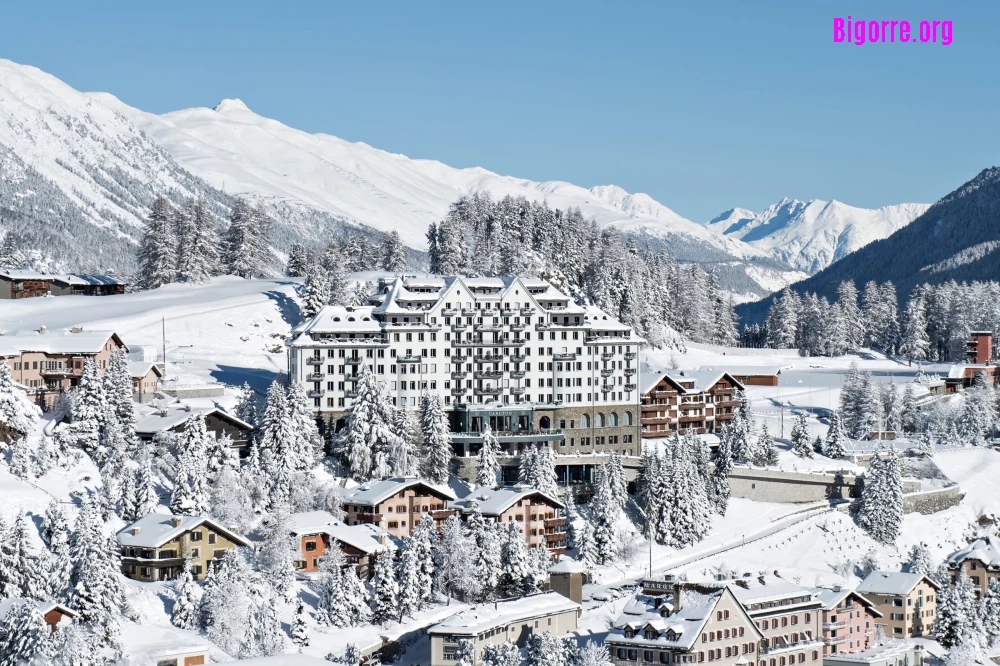 Station de montagne Saint-Moritz