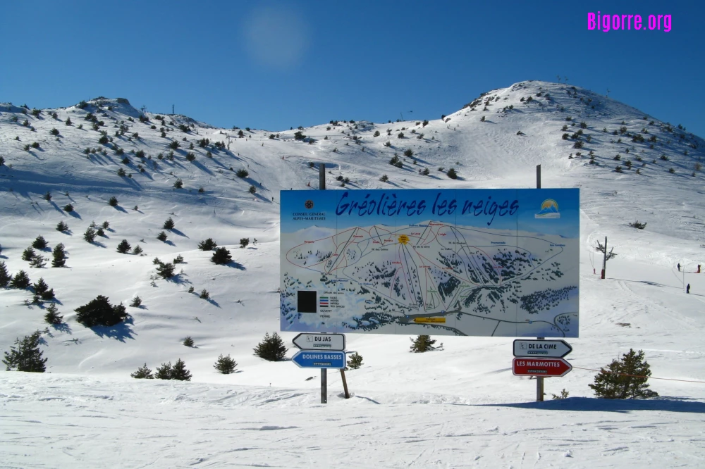 Station de montagne Gréolières-les-Neiges