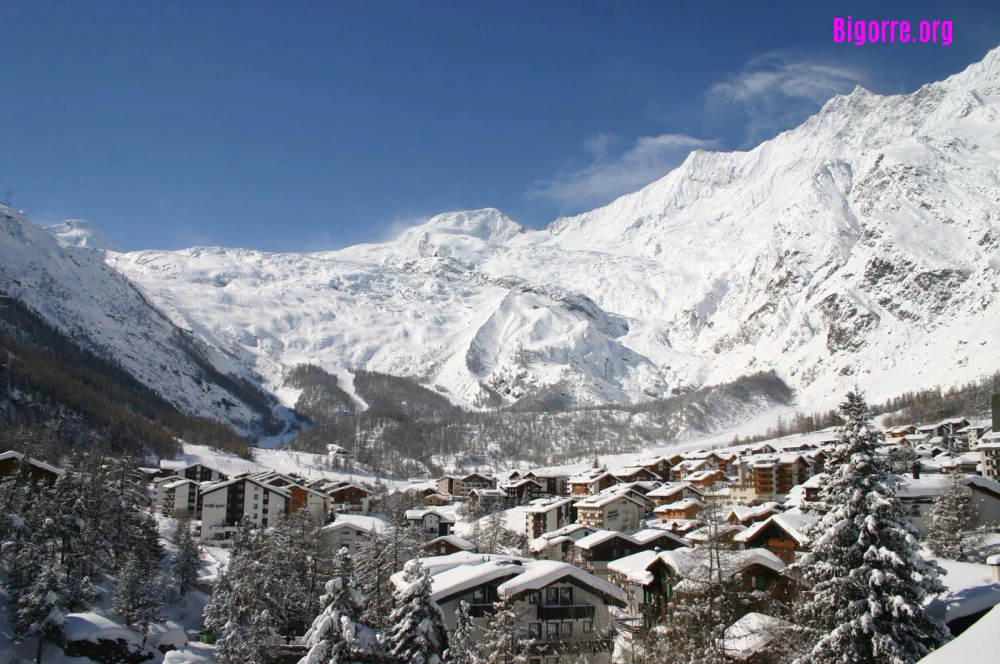Station de montagne Saas Fee