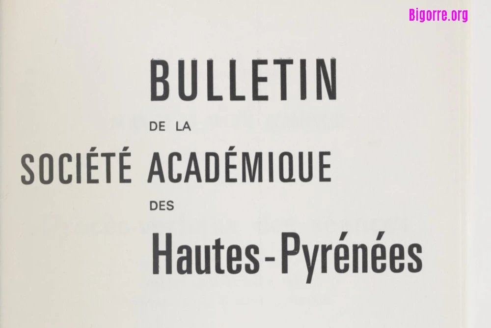 Société Académique des Hautes-Pyrénées