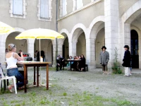 Les Ateliers de la Porte Bleue en répétition