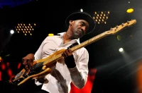 Marcus Miller à Jazz in Marciac 2010/ Stéphane Boularand (c)Bigorre.org