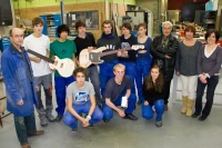 Élève du bac pro modelage au Lycée Jean Dupuy