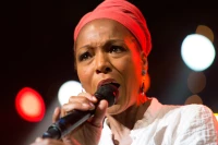 31/07/15 : Lisa Simone à Jazz in Marciac/ Stéphane Boularand (c)Bigorre.org