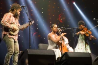 04/08/15 : Leyla McCalla à Jazz In Marciac/ Stéphane Boularand (c)Bigorre.org
