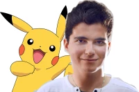 David Bézian et Pikachu