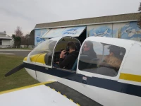 Vol en avion des élèves du BIA du Lycée Jean Dupuy à Tarbes