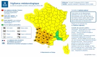 Les Hautes-Pyrénées en vigilance orange