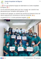 Le post du Centre Hospitalier de Bigorre à Tarbes