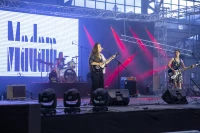 Madam sur la scène de la Halle Marcadieu pour la fête de la musique/ Stéphane Boularand (c)Bigorre.org