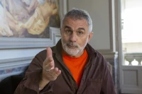 Marc Fauroux, auteur et metteur en scène des Têtes de lecture/ Stéphane Boularand (c)Bigorre.org