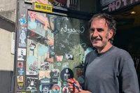 Jean-Louis Abbadie, presque comme sur la photo prise il y a 15 ans./ Stéphane Boularand (c)Bigorre.org