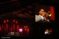 27/07/11 : Le chapiteau de Jazz In Marciac, photo de Francis Vernhet