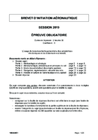 Sujet de BIA 2019